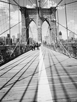 Dave Butcher Brooklyn Bridge Tower And Cables 1
