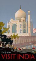 William Spencer Bagdatopoulus Visit India The Taj Mahal