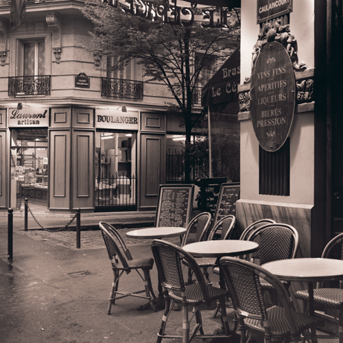 Alan Blaustein Cafe Montmartre