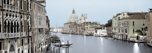 Alan Blaustein Evening On The Grand Canal