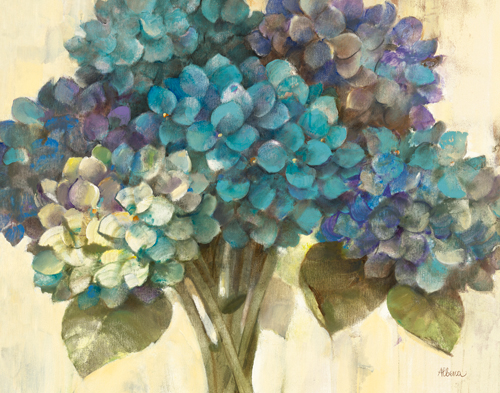 Albena Hristova Turquoise Hydrangea