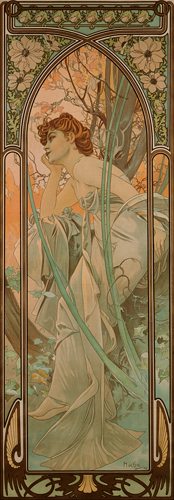 Alfons Mucha Abendtraumerei