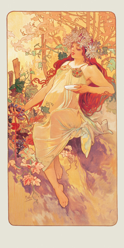 Alfons Mucha Herbst 1896