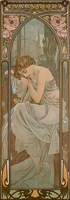 Alfons Mucha Nachtruhe