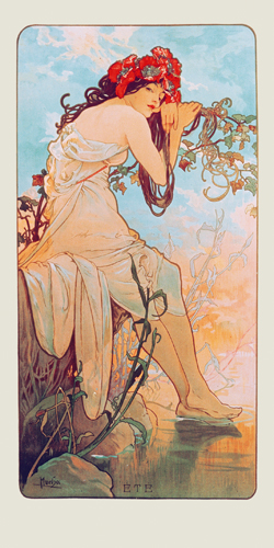 Alfons Mucha Sommer 1896