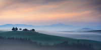 Andy Mumford Capella Di Vitaleta At Dawn Tuscany I