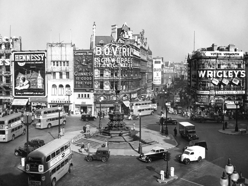 Anonym Piccadilly Circus London 1960