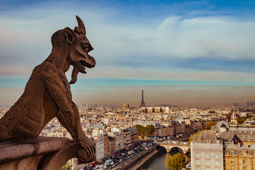 Arnaud Bertrande Vue Sur Paris Depuis Notre Dame