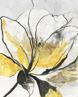 Asia Jensen Outlined Floral I Yellow Version