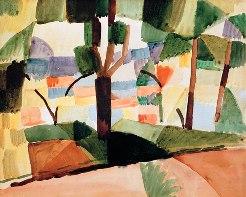 August Macke Kandern Iv