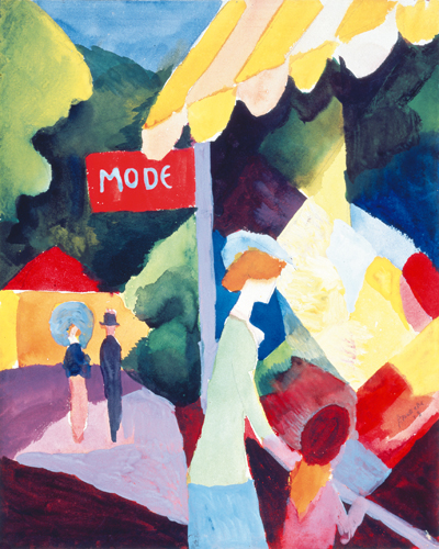 August Macke Modefenster