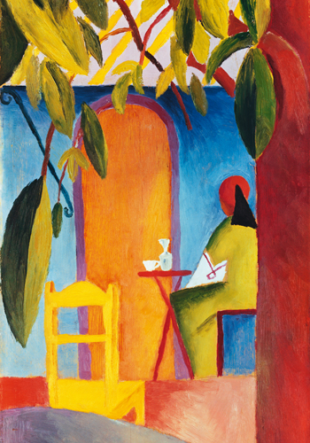 August Macke Turkisches Cafe Ii