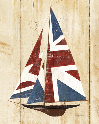 Avery Tillmon British Flag Sailboat