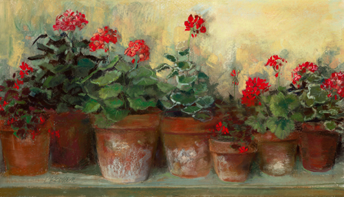 Carol Rowan Kathleen S Geraniums