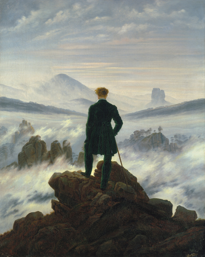 Caspar David Friedrich Der Wanderer Uber Dem Nebelmeer