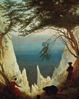 Caspar David Friedrich Die Kreidefelsen Von Rugen