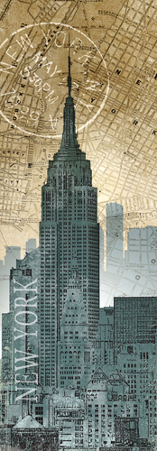 Conrad Knutsen New York Map