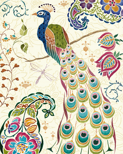 Daphne Brissonnet Peacock Fantasy Iii