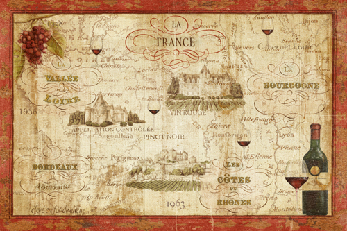 Daphne Brissonnet Wine Map