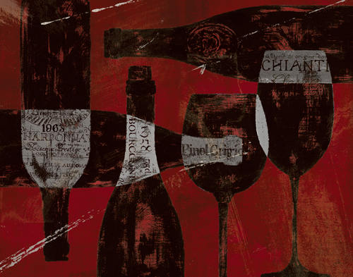 Daphne Brissonnet Wine Selection Iii Red