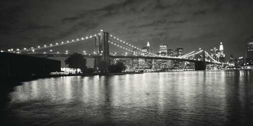 Dave Butcher Brooklyn Bridge At Night