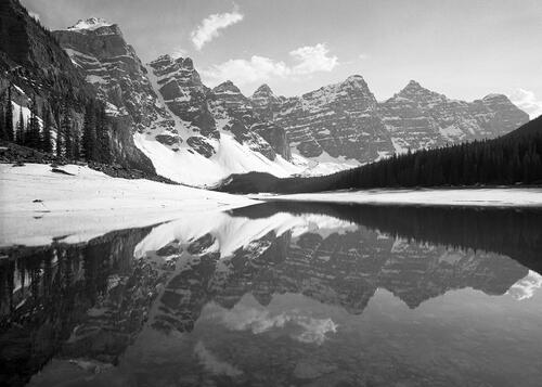 Dave Butcher Canada Alberta Moraine Lake Reflection