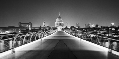 Dave Butcher St Paul S Cathedral From London Millenni