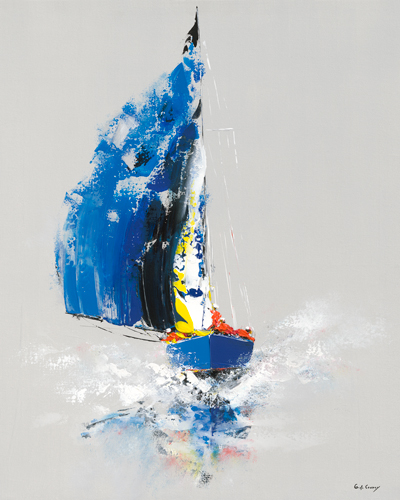 Gerard De Courcy Le Bateau Bleu