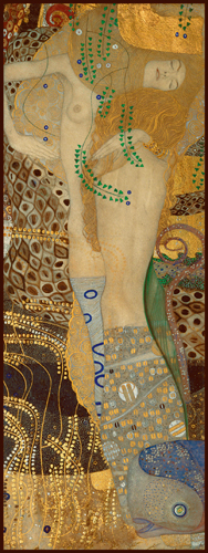 Gustav Klimt Wasserschlangen I
