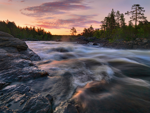 Hans Strand Voxnan River