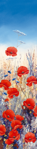 Hilary Mayes Poppy Field I