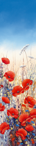 Hilary Mayes Poppy Field Ii