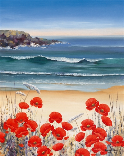 Hilary Mayes Poppy Sands