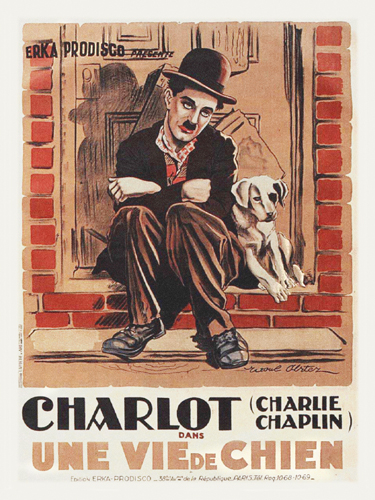 Hollywood Photo Archive Charlie Chaplin French A Dog S Life