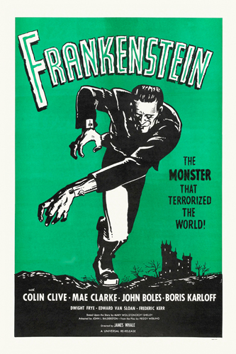 Hollywood Photo Archive Frankenstein Rerelease 1960