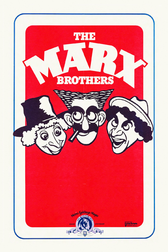 Hollywood Photo Archive Marx Brothers French Cartoon Stock