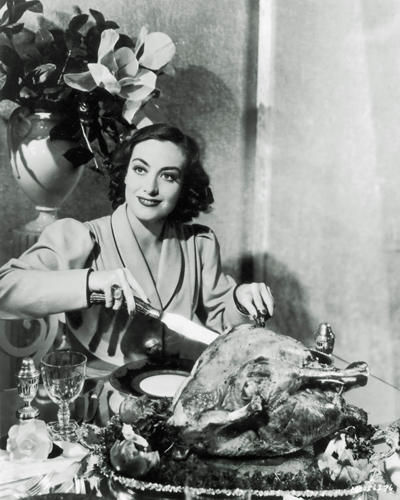 Hollywood Photo Archive Thanksgiving Joan Crawford