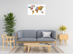 Irena Orlov Worldmap In Colors Iii