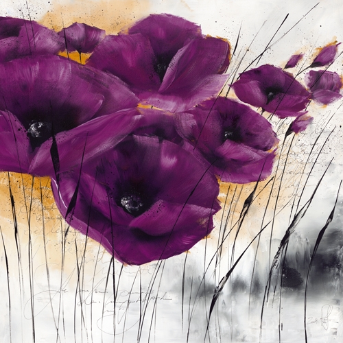 Isabelle Zacher Finet Pavot Violet Iv