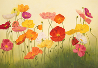 Janelle Kroner Sunlit Poppies