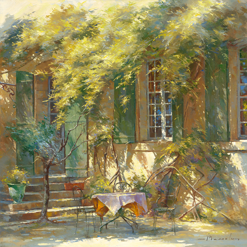 Johan Messely La Terrasse Du Chateau