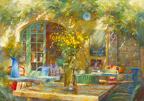 Johan Messely Terrasse Le Petit Cafe