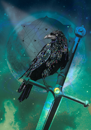 Karin Roberts Cosmic Raven