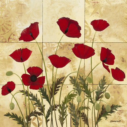 Kathrine Lovell Patterned Poppies