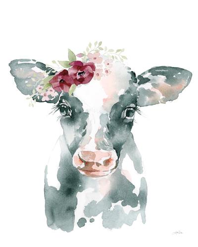 Katrina Pete Floral Cow
