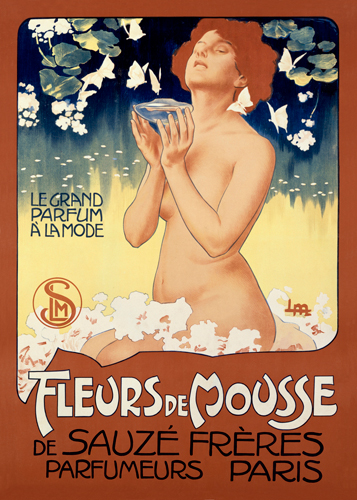 Leopoldo Metlicovitz Fleurs De Mousse