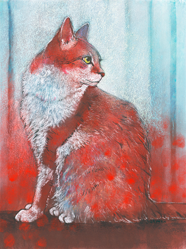 Loes Botman Red Cat