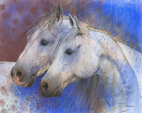 Loes Botman Two Horses