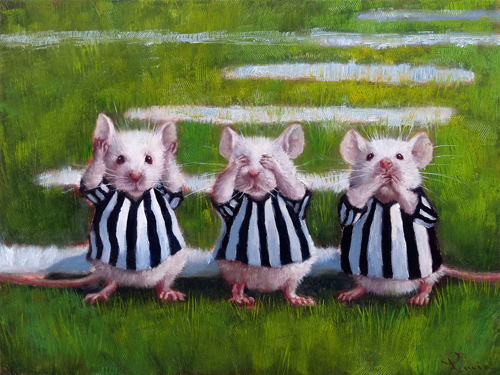 Lucia Heffernan Three Blind Mice