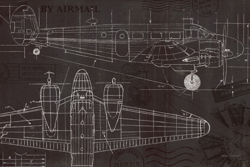 Marco Fabiano Plane Blueprint I